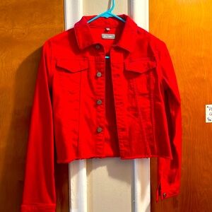 Cute cropped denim jacket